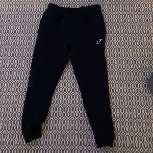 gymshark black sweatpants